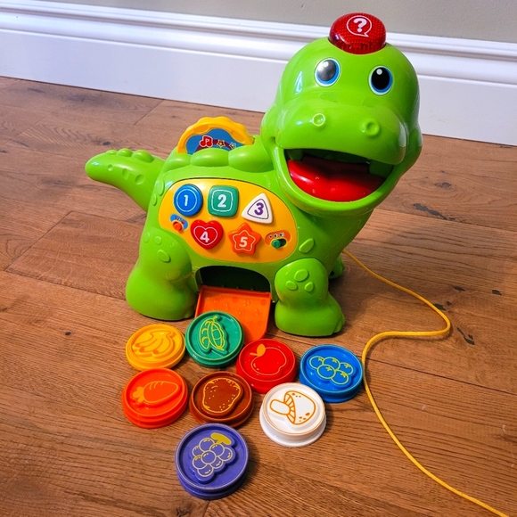 Toys Vtech Chomp And Count Dino Baby Toddler Toy Poshmark